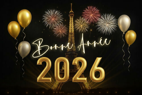 Bonne Ann&eacute;e 2026
