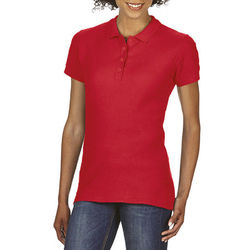 POLO FEMME COULEUR MANCHES COURTES