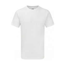 TEE SHIRT MANCHES COURTES BLANC