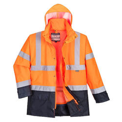 PARKA  HAUTE VISIBILITE BICOLORE IMPERMEABLE