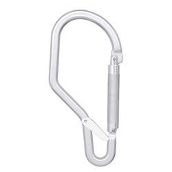 Mousqueton alu double action