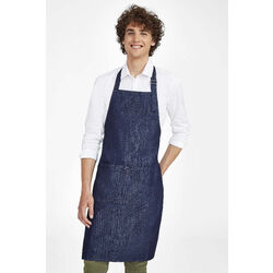 TABLIER LONG EN DENIM AVEC POCHE "GRANT" TABLIER LONG EN DENIM AVEC POCHE "GRANT"