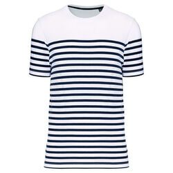 T-shirt Marinière bio K3033 WHITE/NAVY STRIPES T-shirt Marinière bio K3033 WHITE/NAVY STRIPES