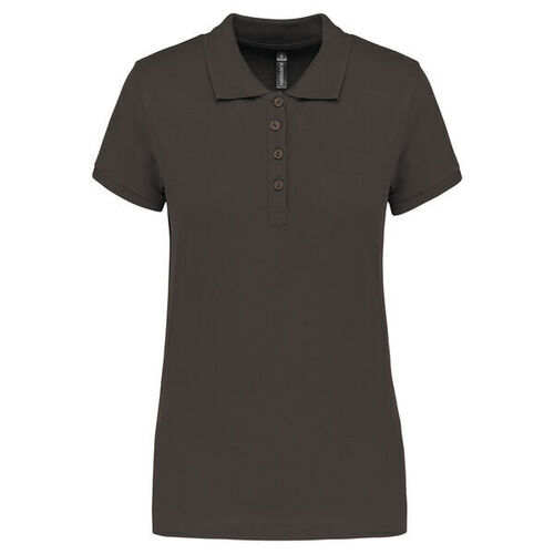 Polo MC femme piqu&eacute;