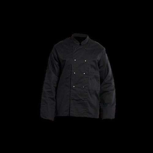 VESTE CUISINE PC NOIR PRESSIONS