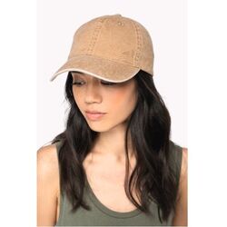 Casquette &eacute;coresponsable d&eacute;lav&eacute;e unisexe