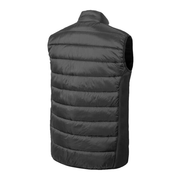 Doudoune sm LAYER gris anthracite/noir