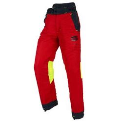 Pantalon scie à chaîne rouge CL1 Type A AUTHENTIC Pantalon scie à chaîne rouge CL1 Type A AUTHENTIC