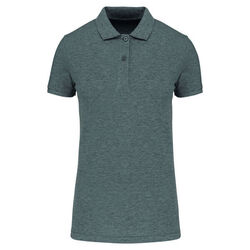 Polo Femme Bio 180 K2026 Grey Heather