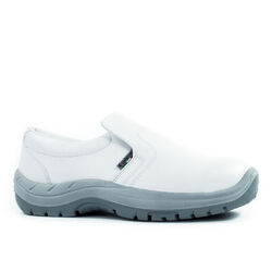 Mocassins de s&eacute;curit&eacute; homme PLUTONE S2 SRC BLANC Béziers