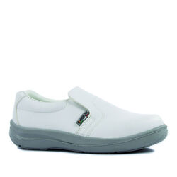 Mocassins de s&eacute;curit&eacute; femme STELLA S2 SRA BLANC Béziers