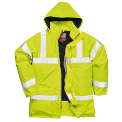 Parka HV unie Bizflame Rain Béziers
