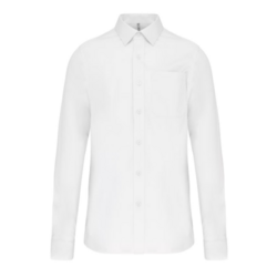 Chemise Homme popeline manches longues