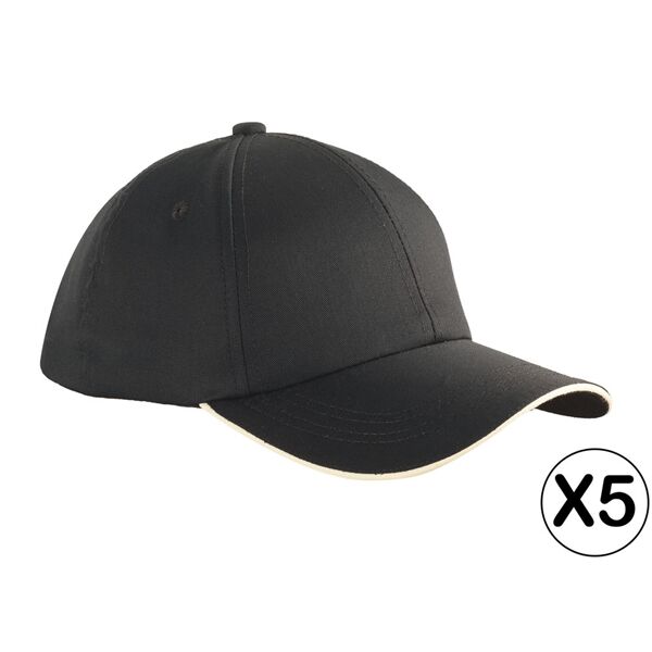 CASQUETTE CHELSY LOT DE 5 Unit&eacute;s