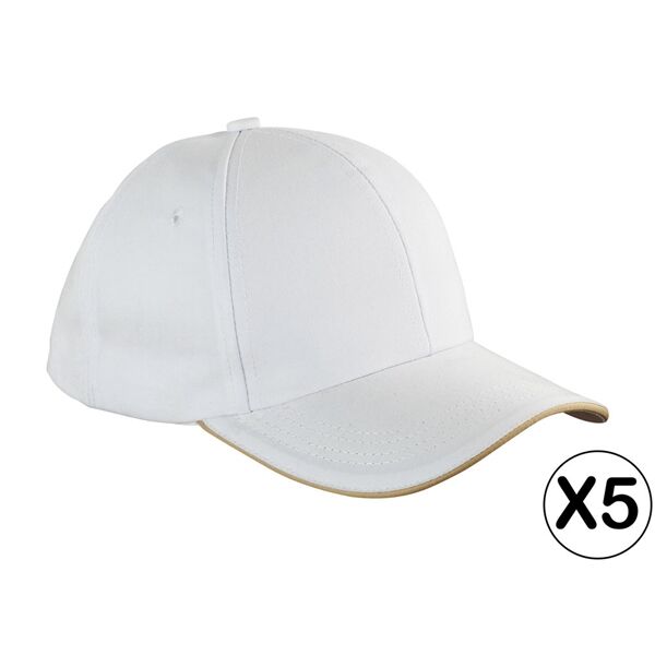 CASQUETTE CHELSY LOT DE 5 Unit&eacute;s