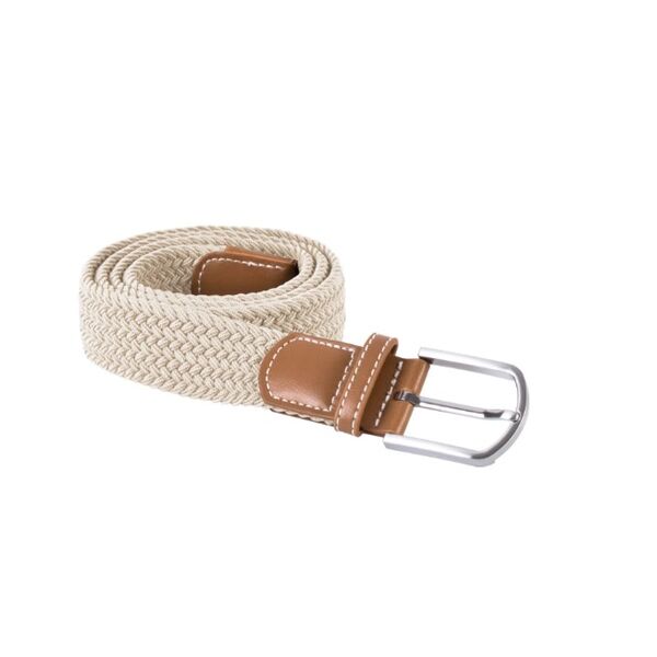 Ceinture tress&eacute;e &eacute;lastiqu&eacute;e